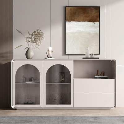 现代餐边柜3D模型下载